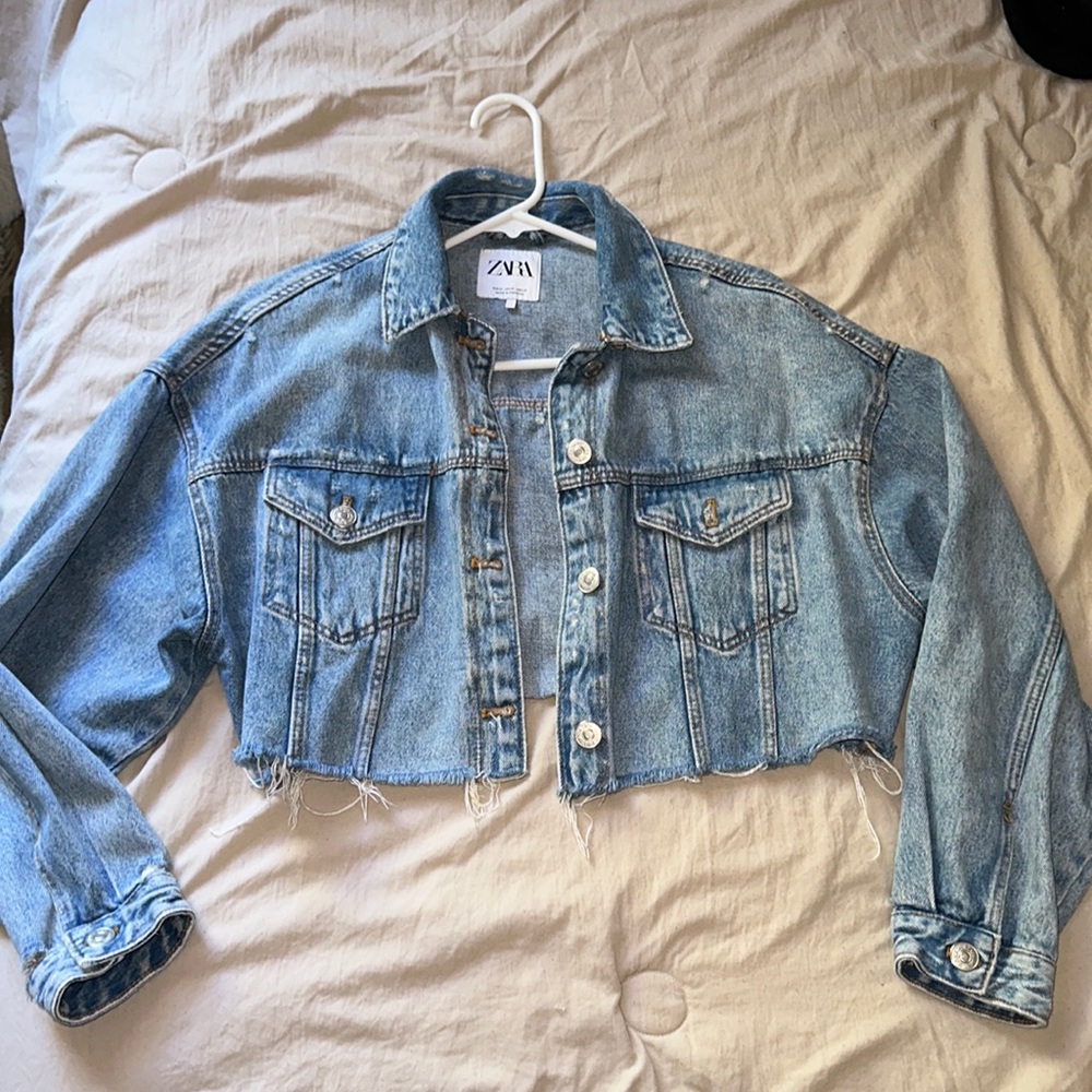 Extreme Cropped Zara Jean Jacket ❤️
